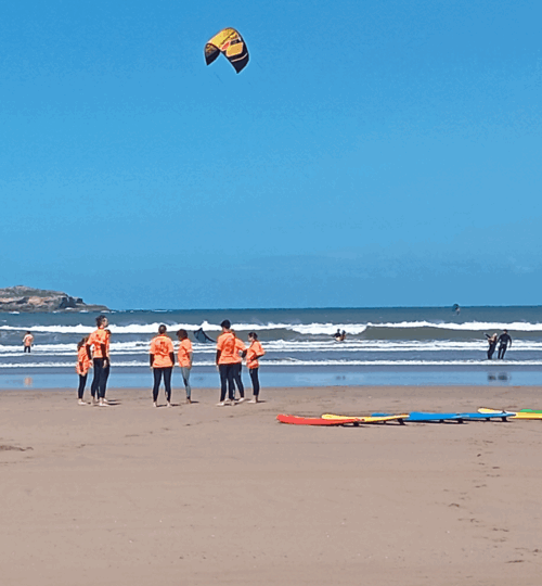 kiite surfers in preparation